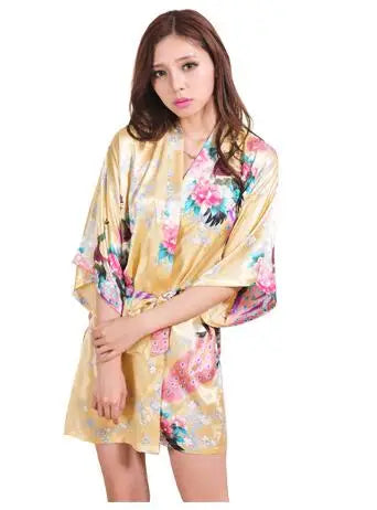 Rayon Robes Women Nightwear Flower Home Clothes Intimate Lingerie Casual Kimono Bath Gown Lady Sexy Night Dress Oversize 3XL