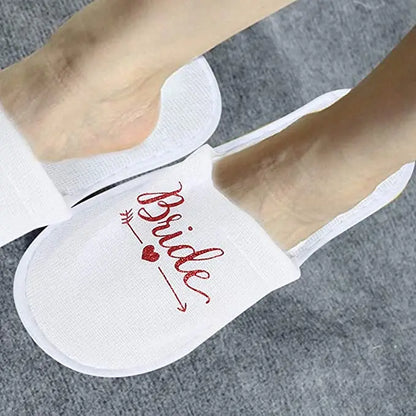 4pc set of bride robe eyemask slippers sash bridesmaid kimono wedding bridal party Bachelorette bathrobe getting ready robes