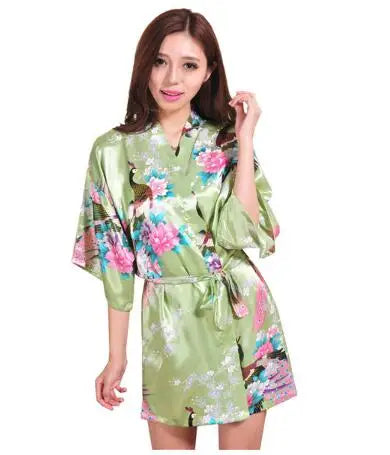 Rayon Robes Women Nightwear Flower Home Clothes Intimate Lingerie Casual Kimono Bath Gown Lady Sexy Night Dress Oversize 3XL